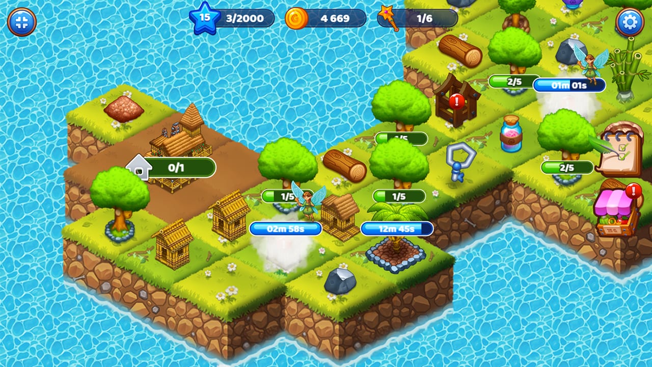 Merge World — building structures from merged materials